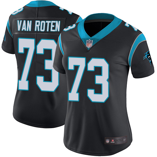 Carolina Panthers Limited Black Women Greg Van Roten Home Jersey NFL Football #73 Vapor Untouchable->carolina panthers->NFL Jersey